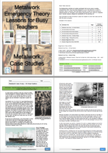Metalwork Lessons for Busy Teachers Set 2 - Metalwork Case Studies ...