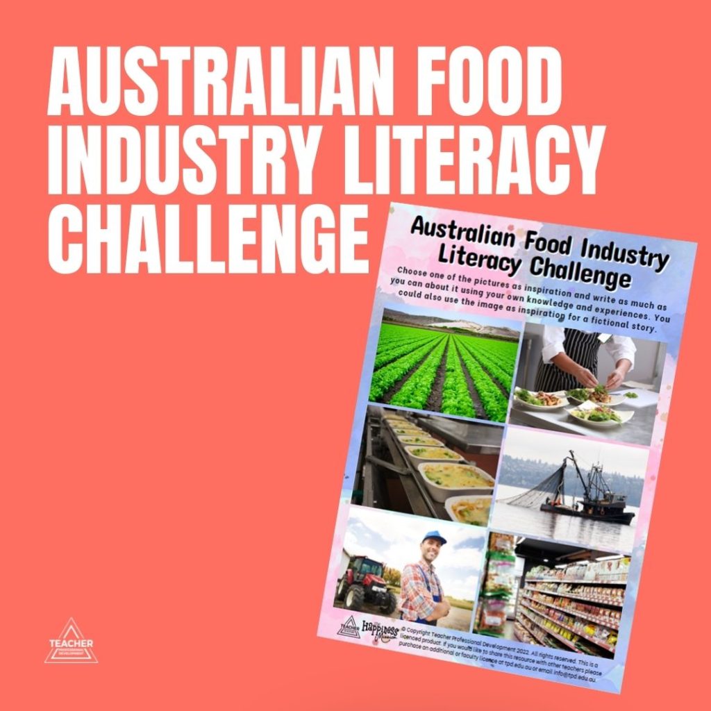 Australian Food Industry Literacy Challenge Teacher Professional
