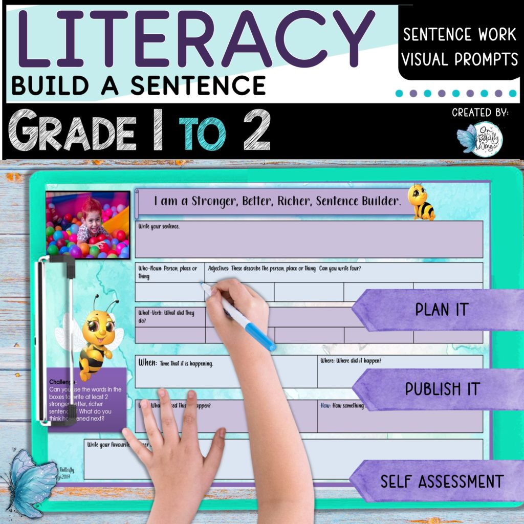 Build a Sentence - Teacher Resource