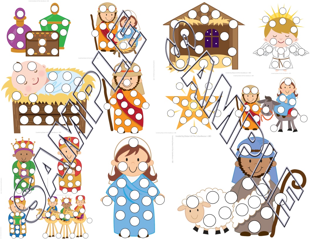 Nativity DoADots Teacher Resource