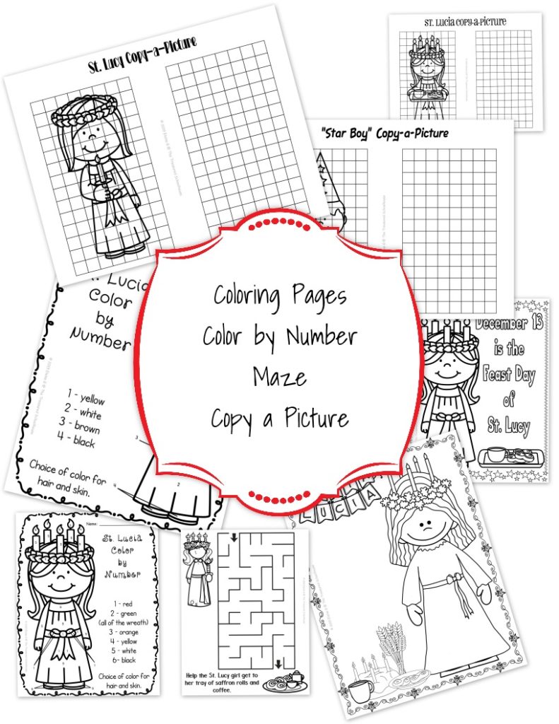 St. Lucia Day Activity Pack - Teacher Resource