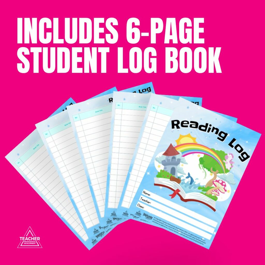 Reading Log Book - Teaching Resource