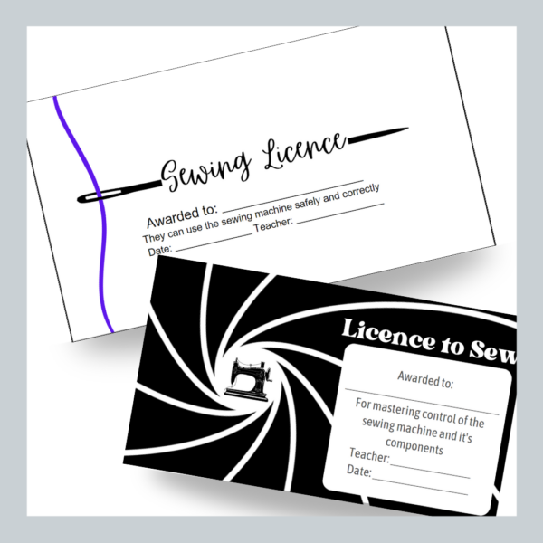 Student Sewing Licence Bundle Teacher Professional Development