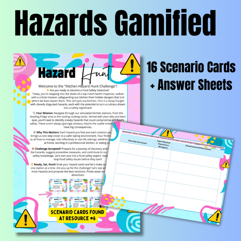 SITXFSA006 Participate in Safe Food Handling Practices (NEW) 2024