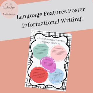 Informational Writing Language Features Poster | Factual Texts ANCHOR ...