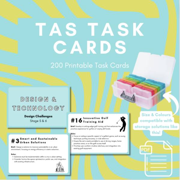 TAS Task Cards - Teacher Professional Development