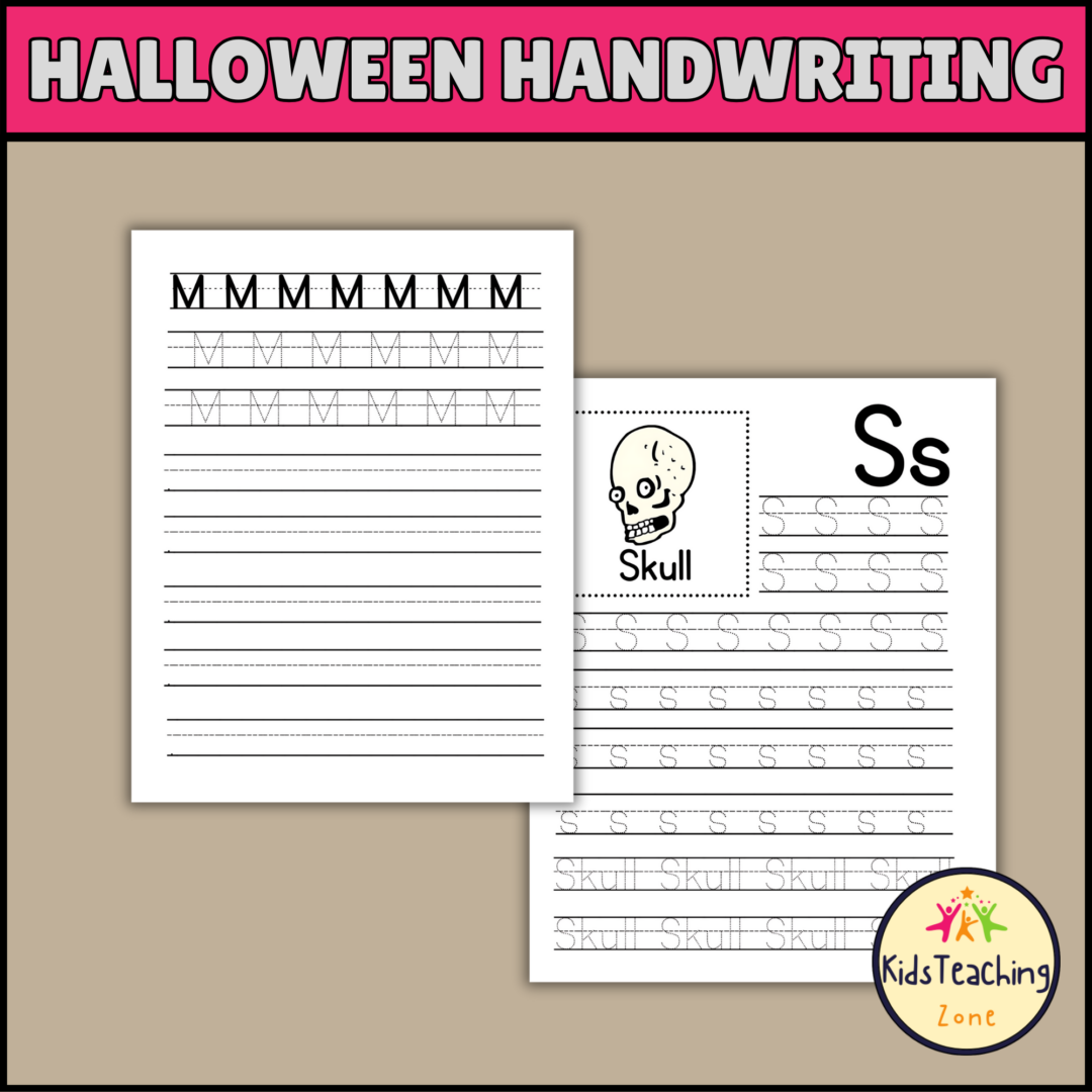 Uppercase and Lowercase Alphabet Handwriting Worksheets - Themed ...