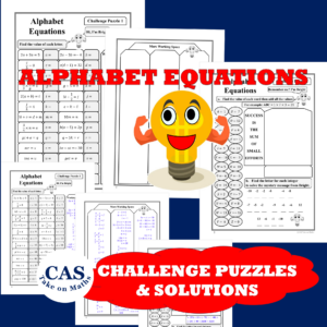 ABC Equations - Algebra Challenge Puzzles