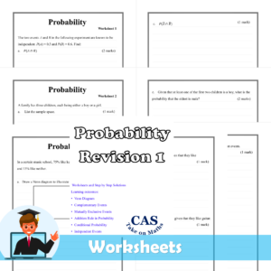 Probability Revision 1-Problem Solving