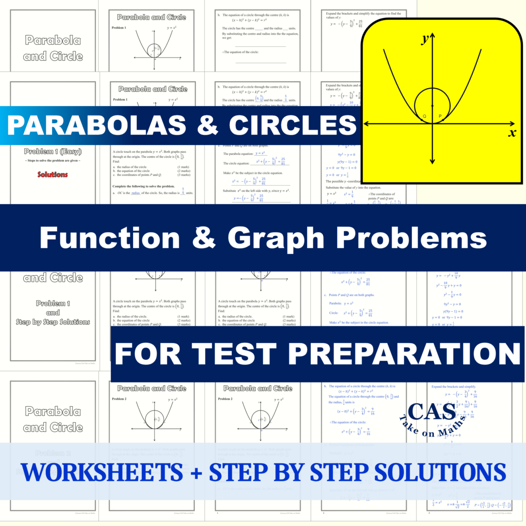 Parabolas & Circles-Functions & Graphs Review- Maths Test Prep ...