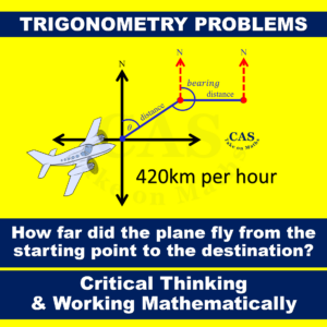 Years 10 – 12 Trigonometry Bearing Problems -Critical Thinking