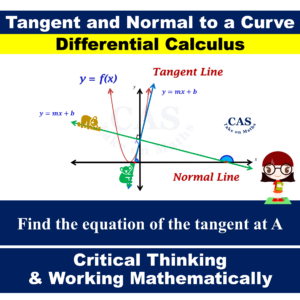 Differential Calculus -The Equation of Tangent and Normal to a Curve