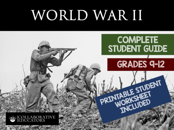 World War II - Student Guide for Grades 9-12 - Teacher Professional ...