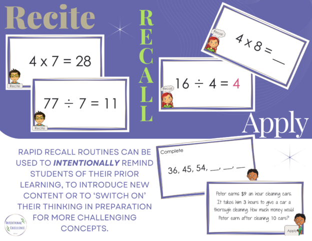 Basic Multiplication Division Facts 1-12 Times Tables Practice | MEGA ...