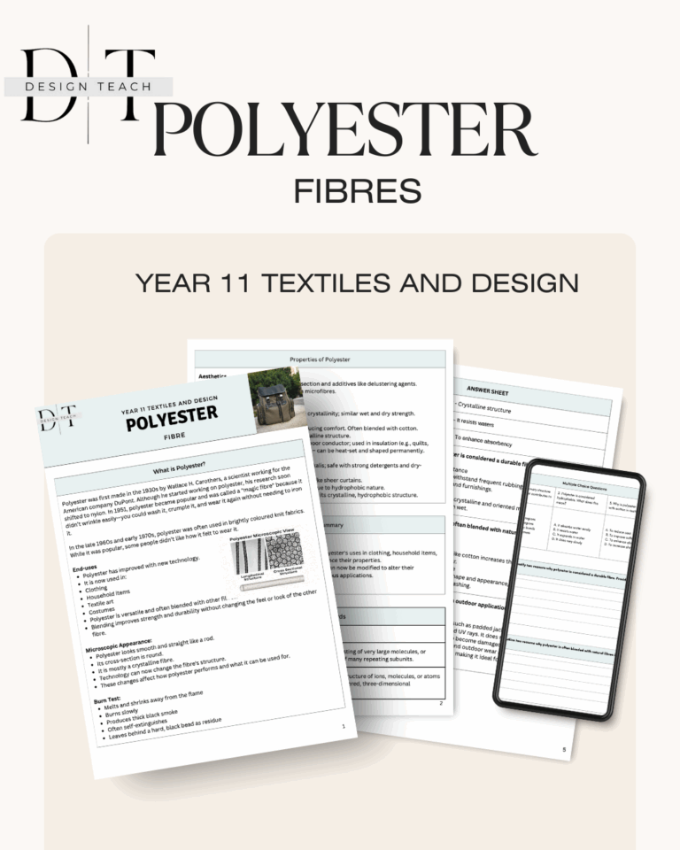 Polyester Fibre - Teacher Professional Development