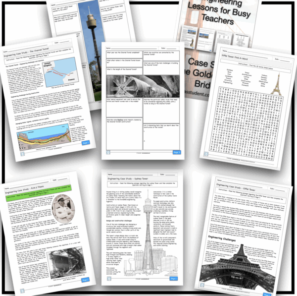 Engineering Case Studies BUNDLE + Bonus Case Study - Teacher ...