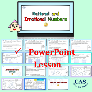 Introduction to Surds – Teaching Pack: Lesson PPTX, Workbook & Exit Ticket