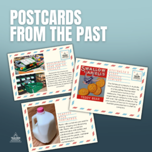 Postcards from the past webgraphic